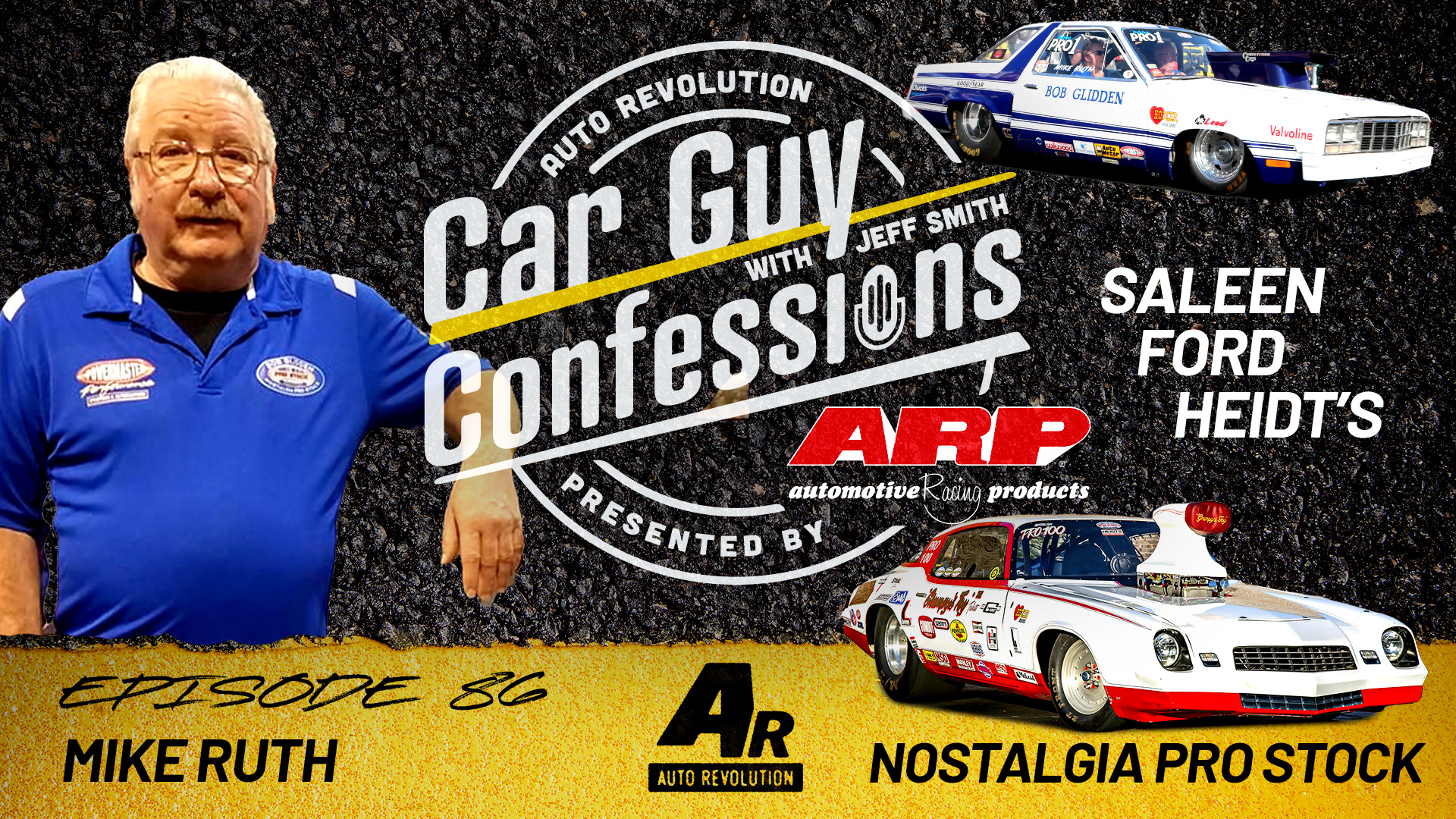 E86 Mike Ruth, Midwest Nostalgia Pro Stock Drag Racing, Saleen, Ford ...